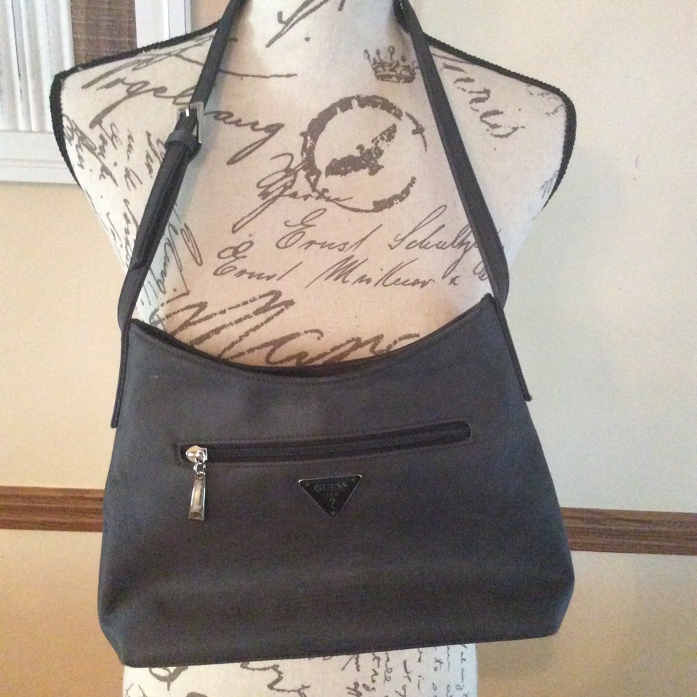 Guess grey shoulder bag